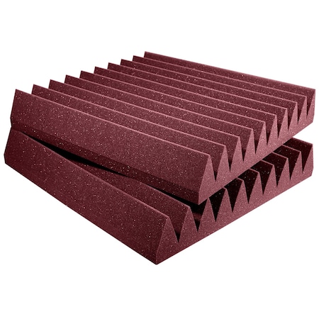 Auralex Acoustics 4 in. StudioFoam Wedge, 12PK 4" StudioFoam Wedge